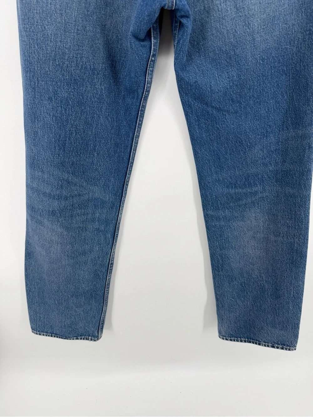 J.Crew Western Straight Leg Jeans Mid Rise BlueDenim Minimalist CowgirlBoho Sz26